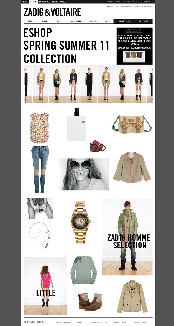 Commerce electronique : Zadig, Voltaire...et Magento