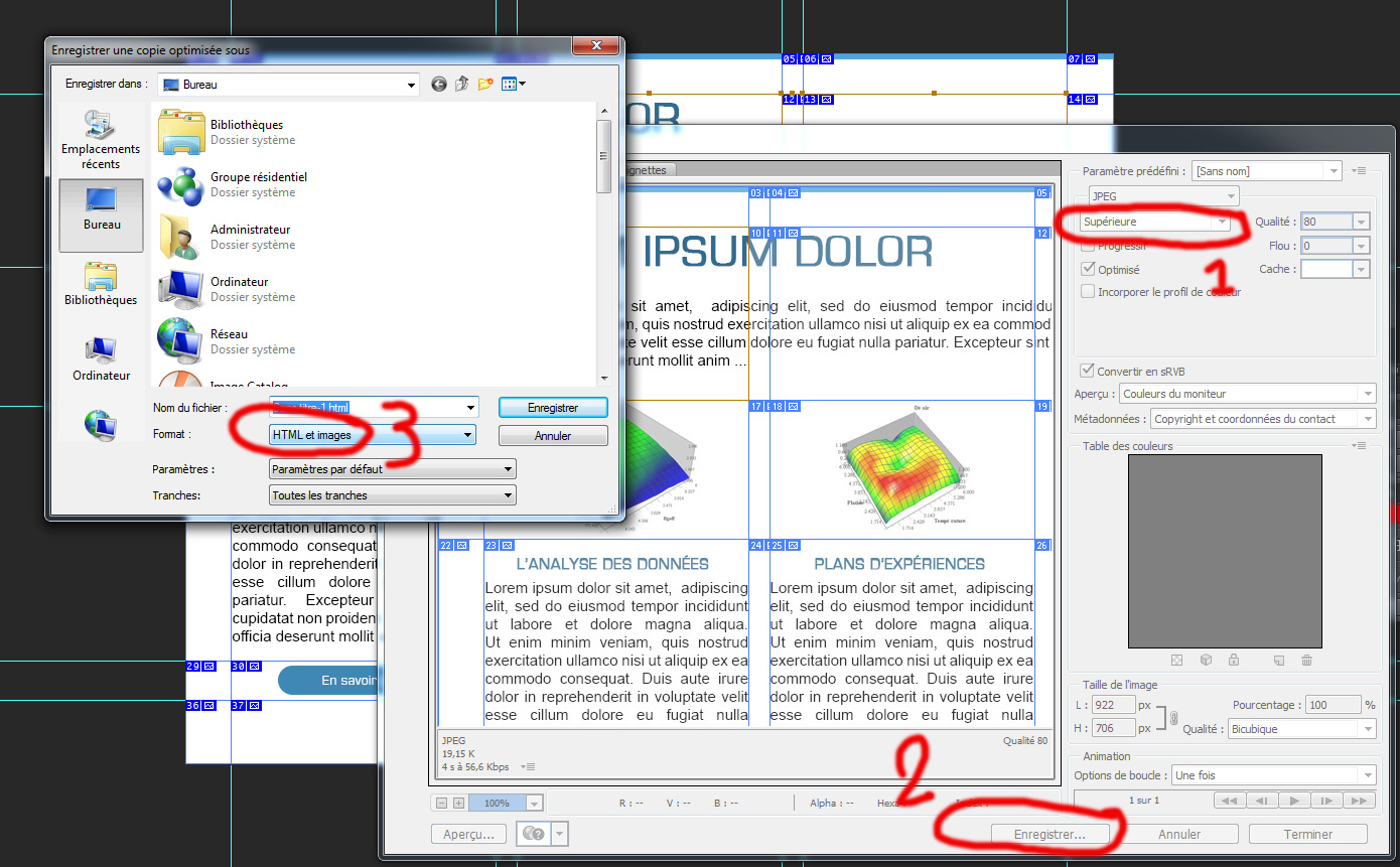creer un email html enregistrer pour le web